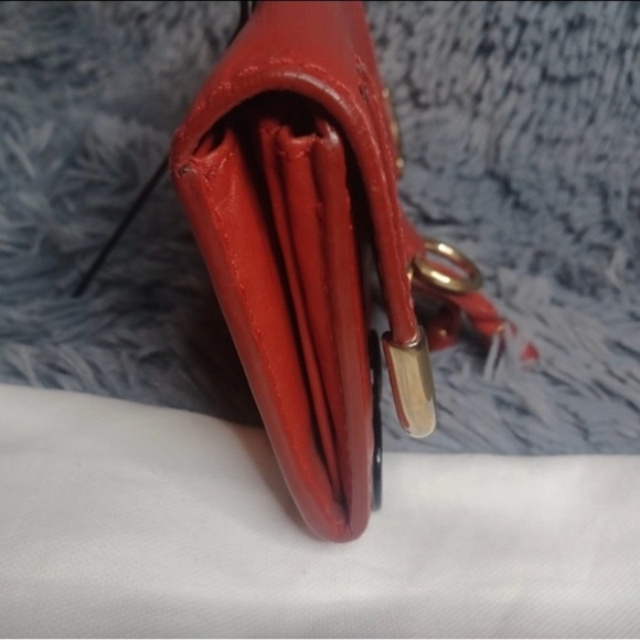 FINAL PRICE Chloé Marcie Continental Long wallet in soft red leather. - Picture 6 of 16